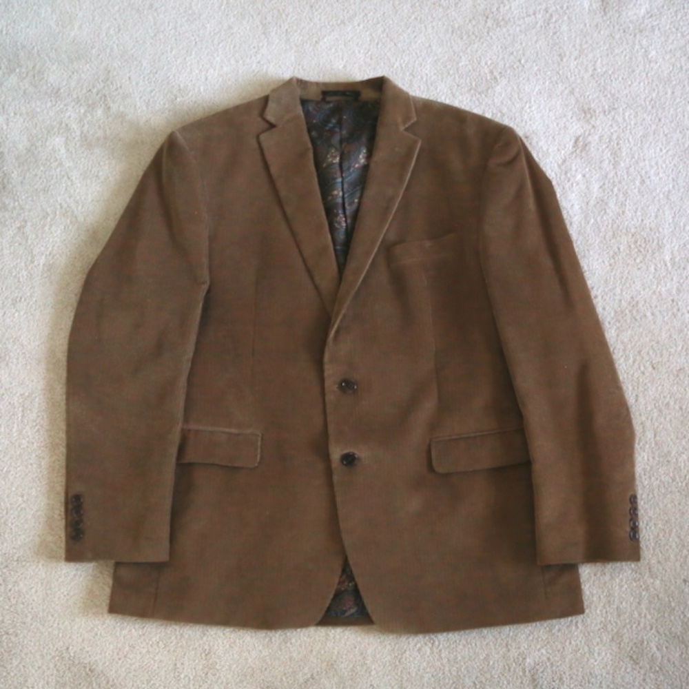 Lauren corduroy blazer sportcoat L